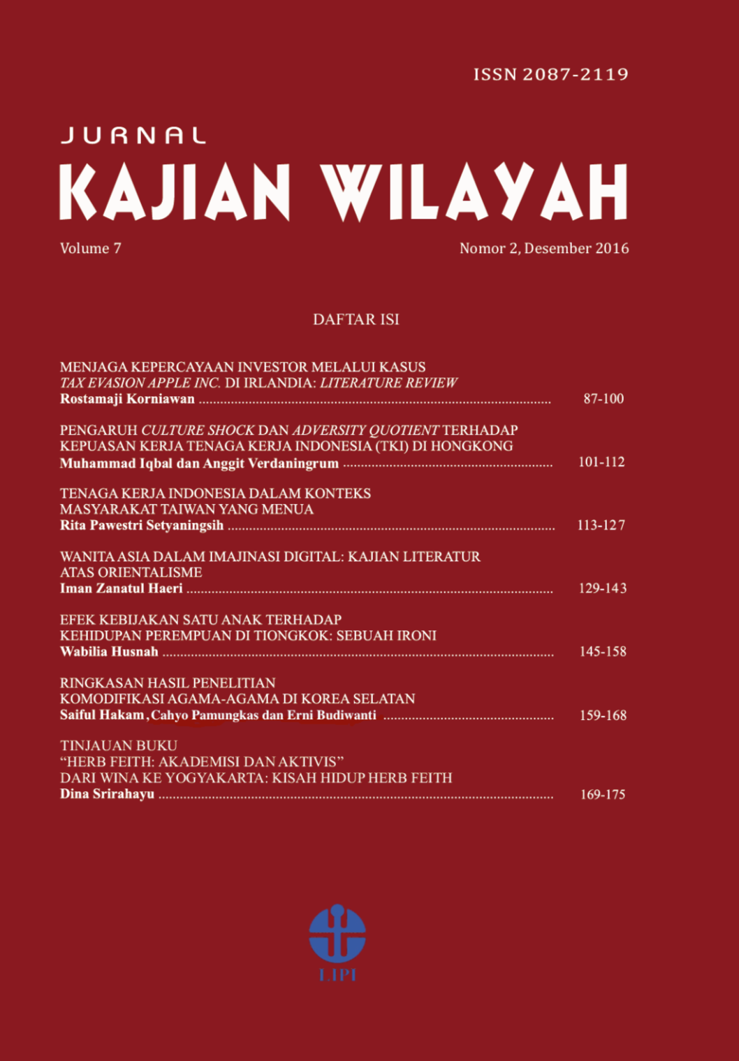 Cover Page