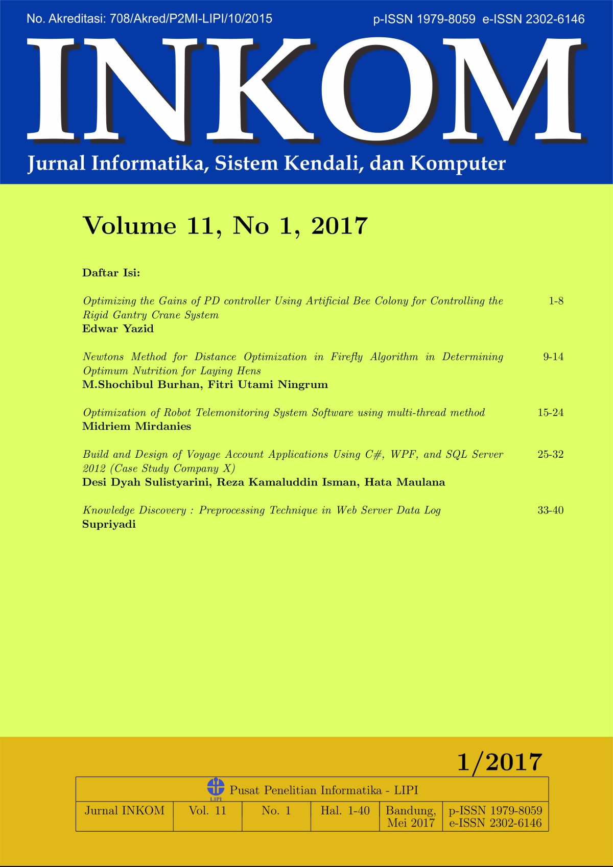 Cover Page