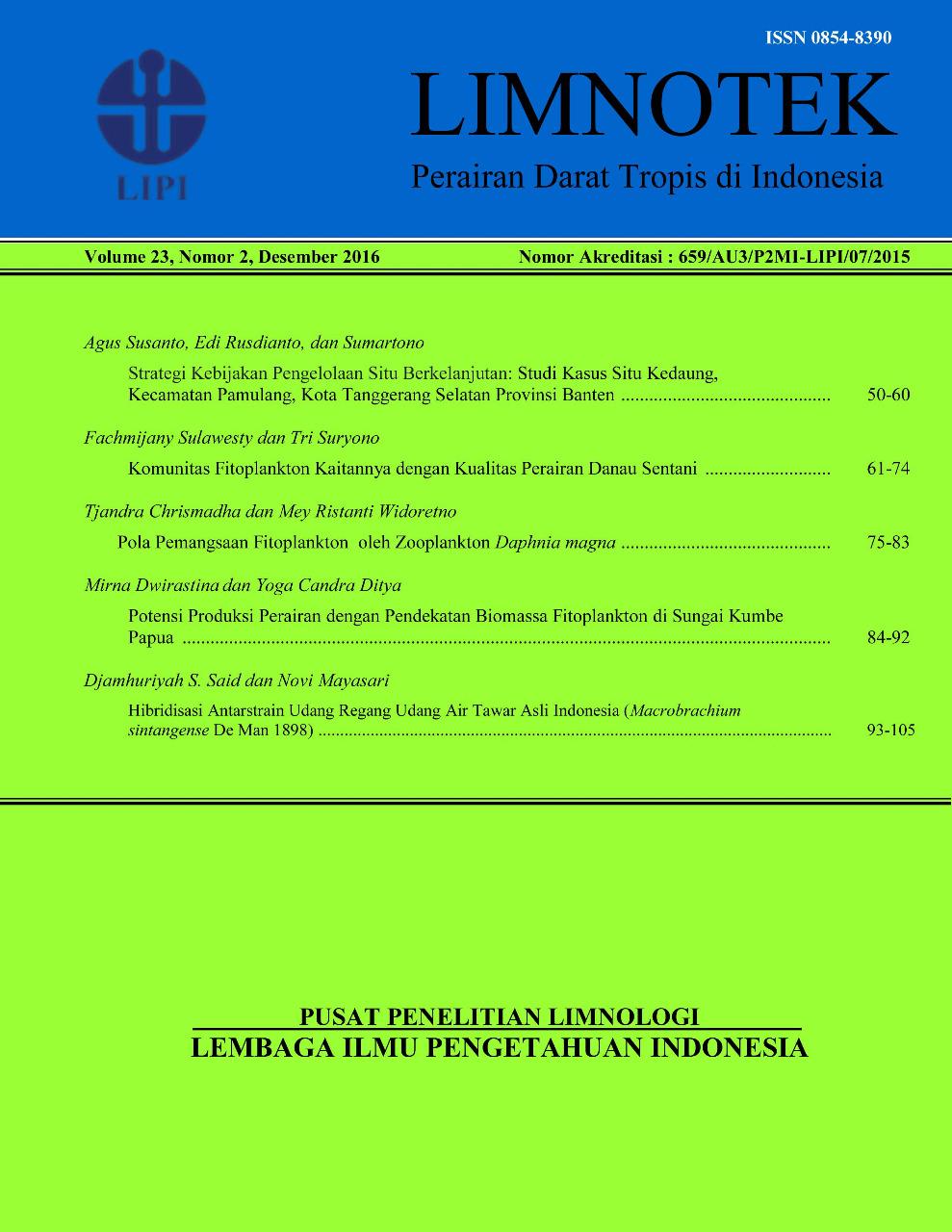 Cover Page
