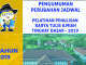 PERUBAHAN JADWAL DIKLAT KTI DASAR